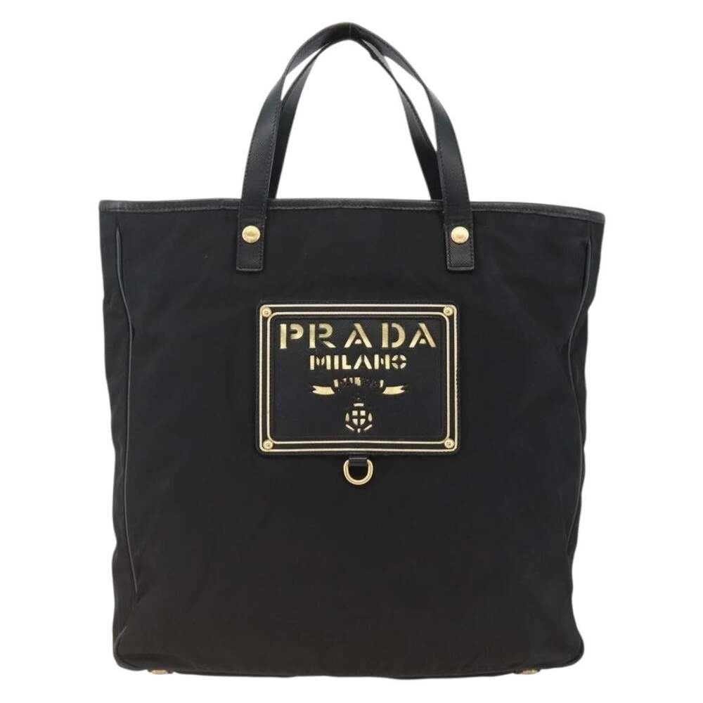 Prada Nylon Handbag Black